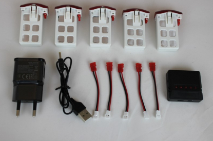 Set 5 náhradných batérií 500mAh pre X5UW