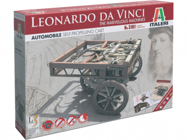 Italeri Leonardo Da Vinci – SELF PROPELLING CART (11 cm)