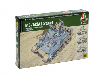 Italeri Wargames – M3/M3A1 Stuart (1:56)