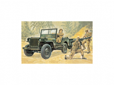 Italeri Willys MB Jeep s navijakom (1:35)