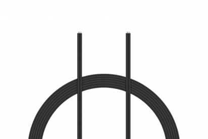Kábel PVC 0,055 mm2 10 m (čierny)