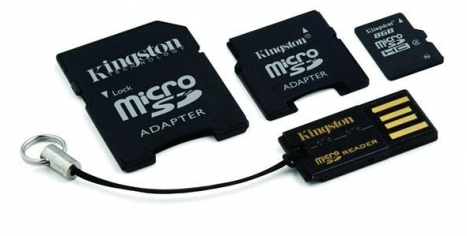 Kingston MicroSDHC 8GB mobility kit