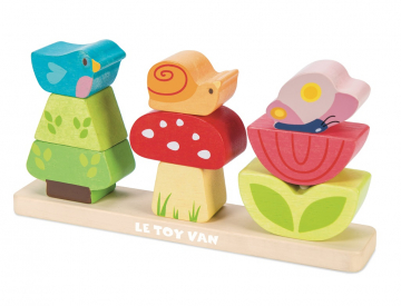 Le Toy Van Petilou skladacie bloky šťastná záhrada