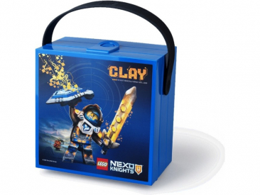 LEGO box na desiatu s rukoväťou – Nexo Knights
