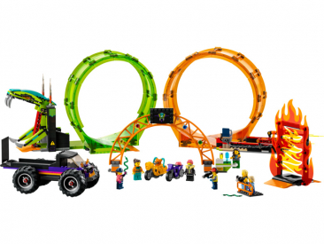 LEGO City - Dvojitá kaskadérska slučka
