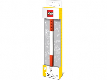 LEGO gélové pero, červené 1 ks