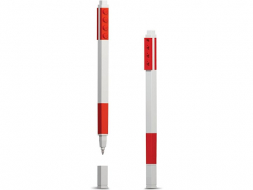 LEGO gélové pero červené 2 ks