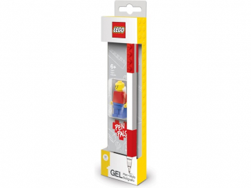 LEGO Gélové pero s minifigúrkou červené