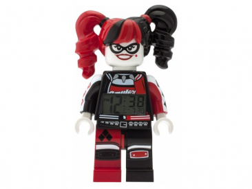 LEGO hodiny s budíkom – Batman Movie Harley Quinn