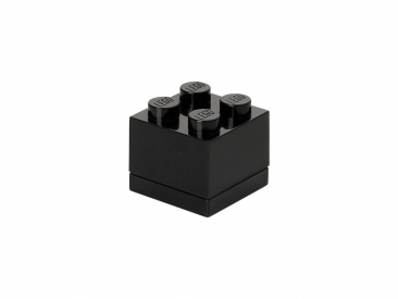LEGO minibox 46x46x43mm – čierny