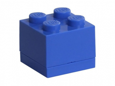 LEGO minibox 46x46x43mm – modrý