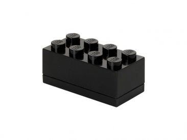 LEGO minibox 46x92x43 mm – čierny