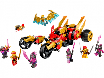LEGO Ninjago - Kaiova zlatá dračia štvorica