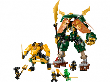 LEGO Ninjago - Lloyd, Arin a ich tím ninja robotov