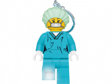 LEGO svietiaca kľúčenka – Chirurg