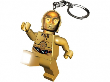 LEGO svietiaca kľúčenka – Star Wars C3PO