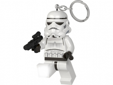 LEGO svietiaca kľúčenka – Star Wars Stormtrooper s blastrom