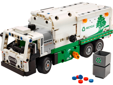 LEGO Technic - Elektrické smetiarske auto Mack® LR