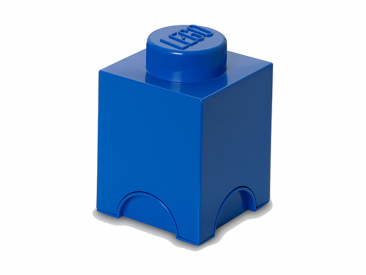 LEGO úložný box 125x125x180mm – modrý