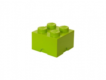 LEGO úložný box 250x250x180mm – svetlozelený