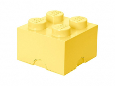 LEGO úložný box 250x250x180mm – svetložltý