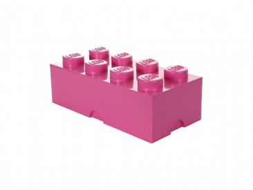 LEGO úložný box 250x500x180mm – ružový