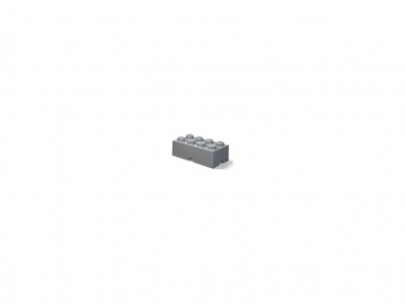LEGO úložný box 250x500x180mm – tmavosivý