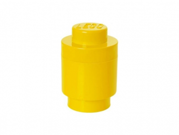 LEGO úložný box guľatý 123x183mm – žltý