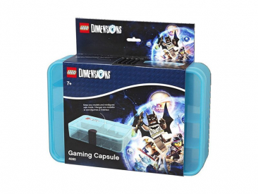 LEGO úložný box s priehradkami – Dimension modrý