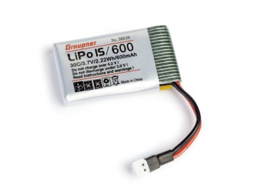 Li-Pol 1/600 3,7 V 30C 2,22 Wh pre Alpha 110