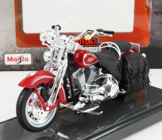 Maisto Harley Davidson Flsts Heritage Springer 1999 1:18 Red