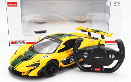 Mondomotors Mclaren P1 Gtr N 51 Concept Car 2015 1:14 žltozelená čierna