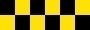 Monokote TRIM šachovnica 12,7x91,44cm čierno-žltá