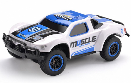 NA DIELY - RC auto Muscle Racing 1:43, modré
