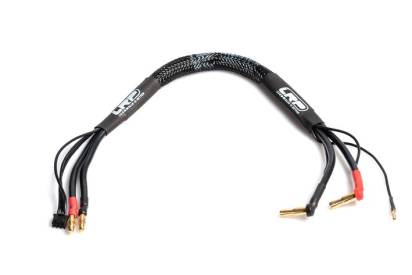 Nabíjací kábel 350mm 2S LiPo HARDCASE z G4 na P4/5 vrátane balančného konektora. XH