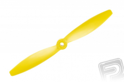 Nylon vrtuľa žltá 8x6 (20 x 15 cm), 1 ks