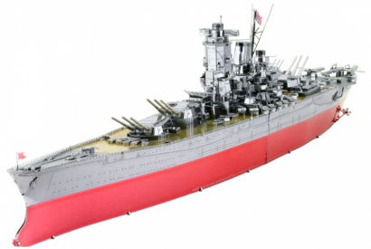 Oceľová stavebnica bojovej lode Yamato
