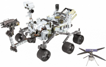 Oceľová súprava Mars Rover Perseverance