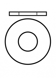 Oceľové vymedzovacie podložky/shim – 8x10x0,1 mm – 10 ks