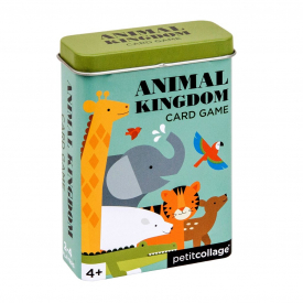 Petit Collage Karty v krabici Kráľovstvo zvierat