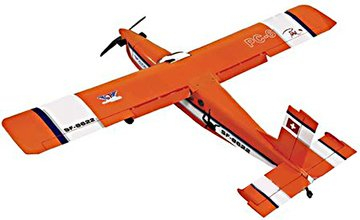 Pilatus PC-6 Turbo-Porter .40 1,6m ARF oranžový