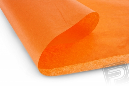 Poťahový papier oranžový 50,8x76,2cm