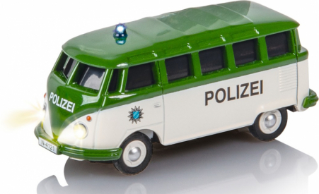 RC auto Carson VW T1 Samba Bus Polizei 1:87
