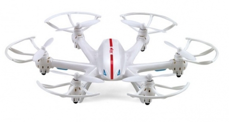 RC dron X800 3G ovládanie + HD kamera C4016, biela