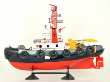 RC hasičská loď s vodným delom