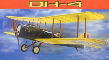 RC lietadlo DH-4