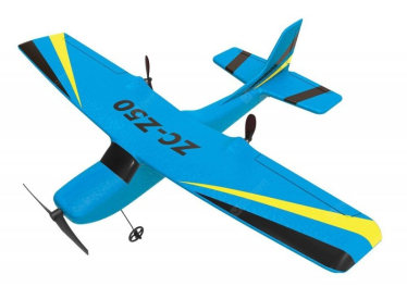 RC lietadlo Cessna Glider Z50, modrá