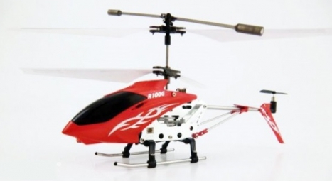 RC vrtuľník Rayline 100G INFRA, červená