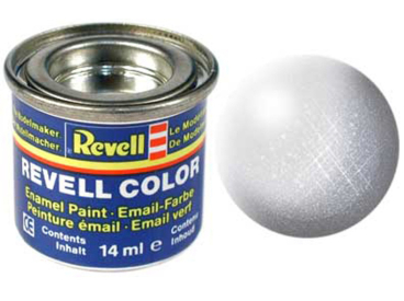 Revell emailová farba #99 metalická hlníková 14 ml