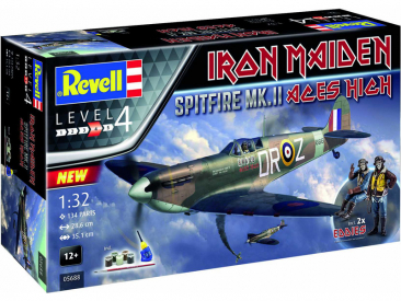 Revell Spitfire Mk.II Aces High Iron Maiden (1:32) (darčeková sada)